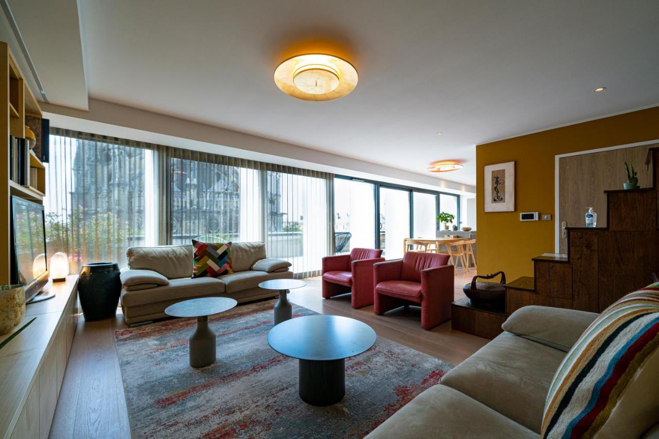 Les Suites 7 Anges - Parking, Vue Cathedrale & Centre Historique Reims Exterior foto