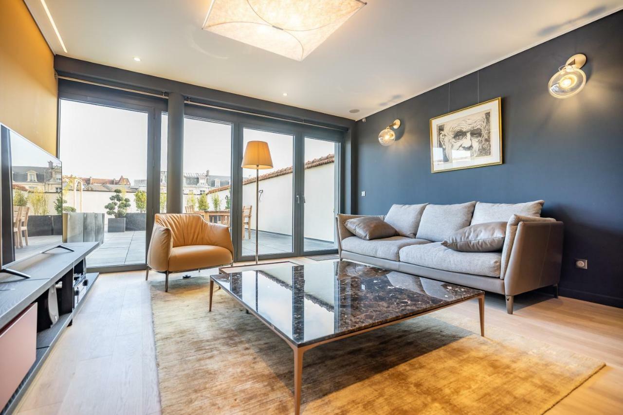 Les Suites 7 Anges - Parking, Vue Cathedrale & Centre Historique Reims Exterior foto